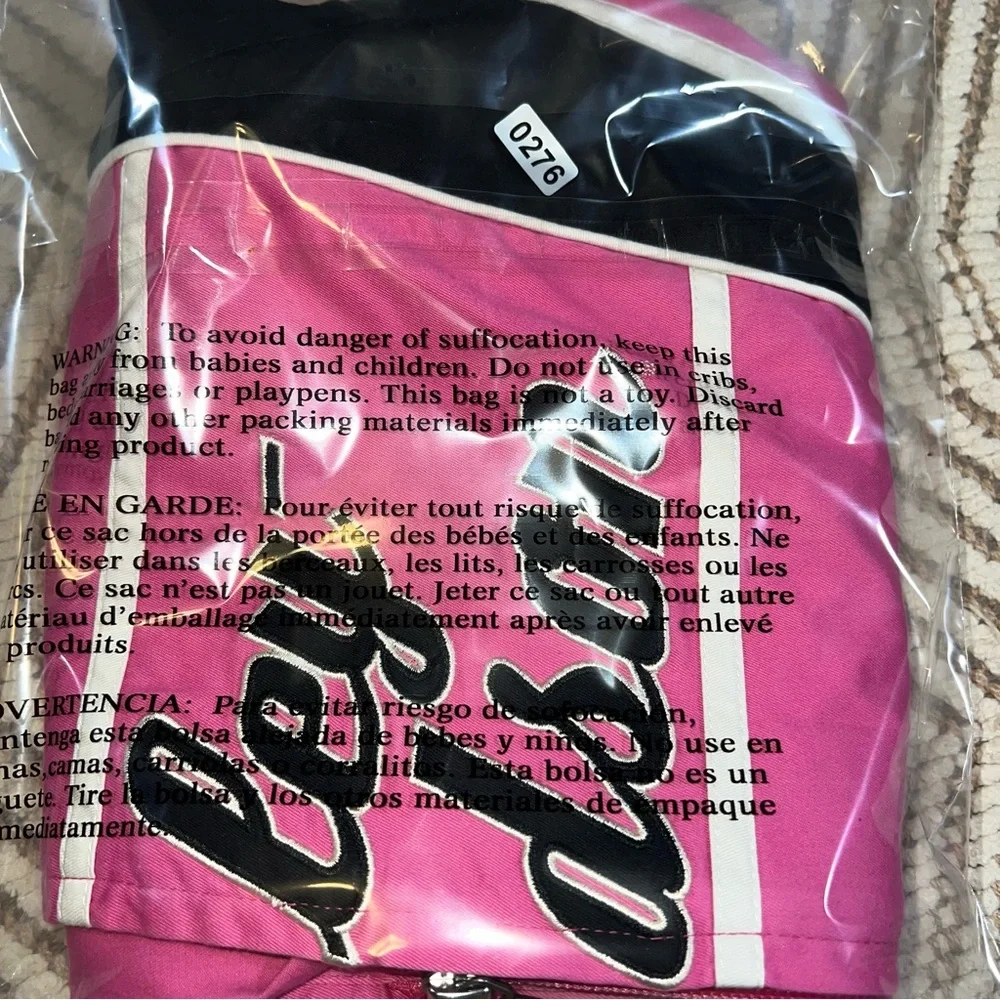 Harley-Davidson Women’s Pink Black Zip Front Mechanic Garage Shirt Size Medium - Picture 11 of 11